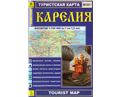 Karélie - mapa ruská
